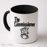Fantasy Football The Commissioner Funny Coffee Mug thumb 0