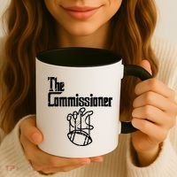 Fantasy Football The Commissioner Funny Coffee Mug thumb 3