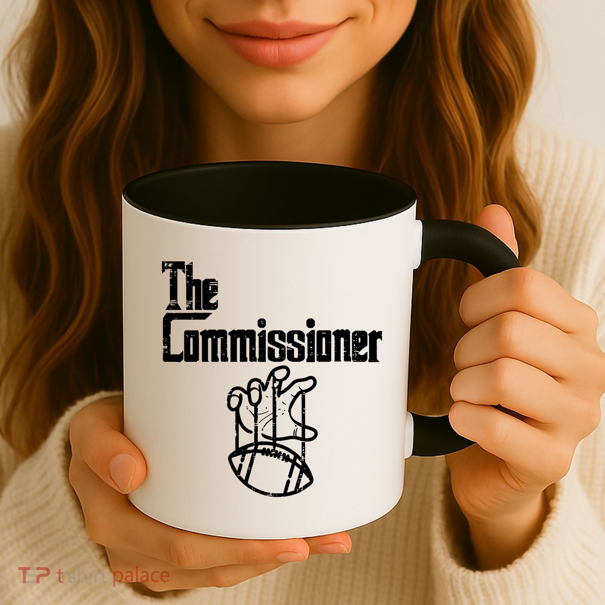 Fantasy Football The Commissioner Funny Coffee Mug