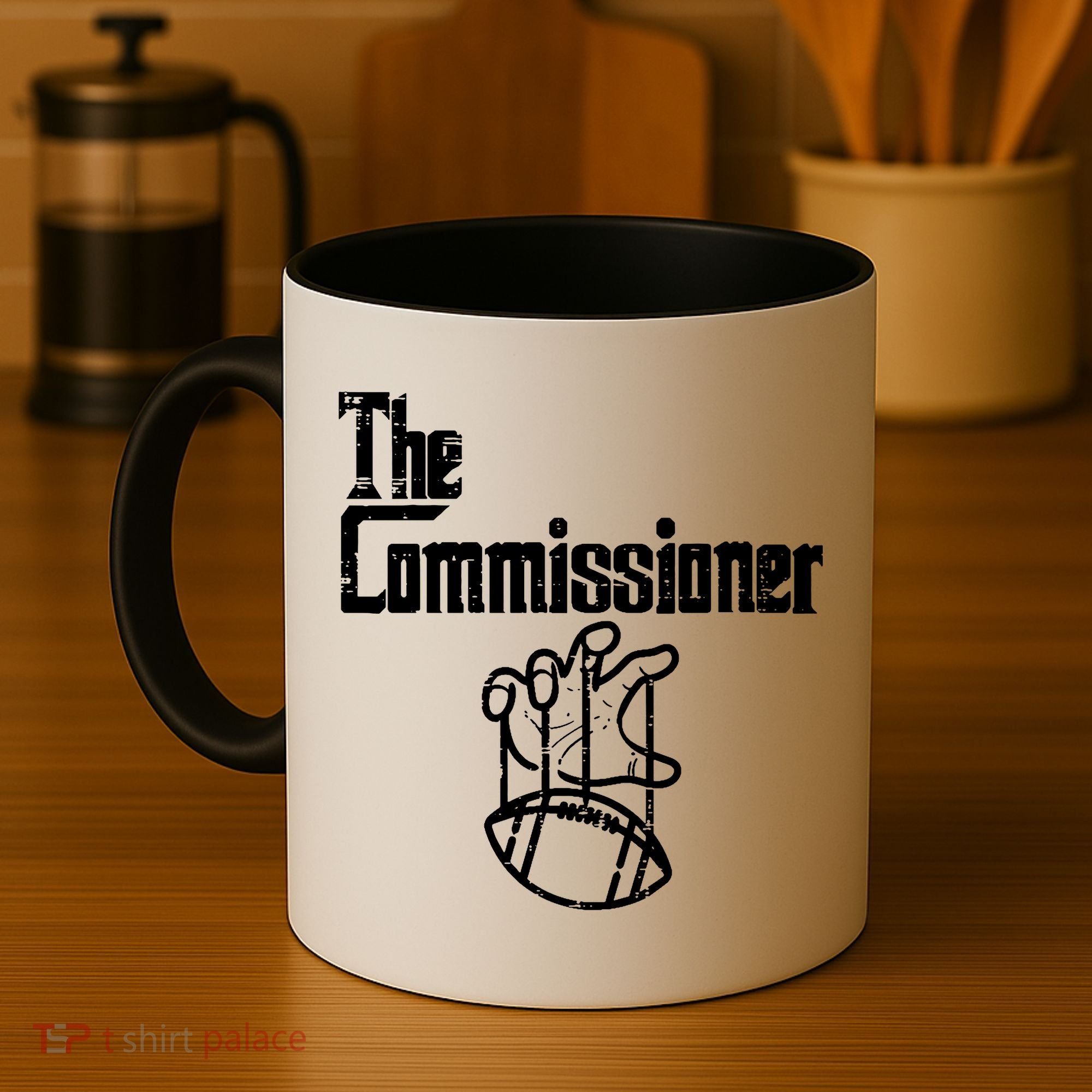 Fantasy Football The Commissioner Funny Coffee Mug