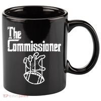 Fantasy Football The Commissioner Funny 11oz C Handle Ceramic Mug thumb 0