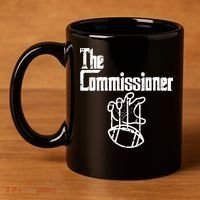 Fantasy Football The Commissioner Funny 11oz C Handle Ceramic Mug thumb 4