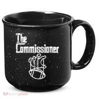 Fantasy Football The Commissioner Funny 15oz Campfire Ceramic Mug thumb 0