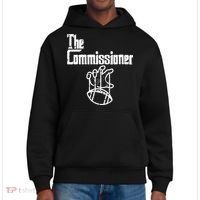 Fantasy Football The Commissioner Funny District V.I.T. Heavyweight Hoodie thumb 0