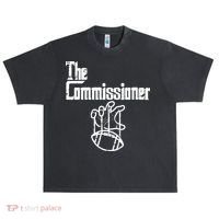Fantasy Football The Commissioner Funny Urban Oversized Heavyweight T-Shirt thumb 0