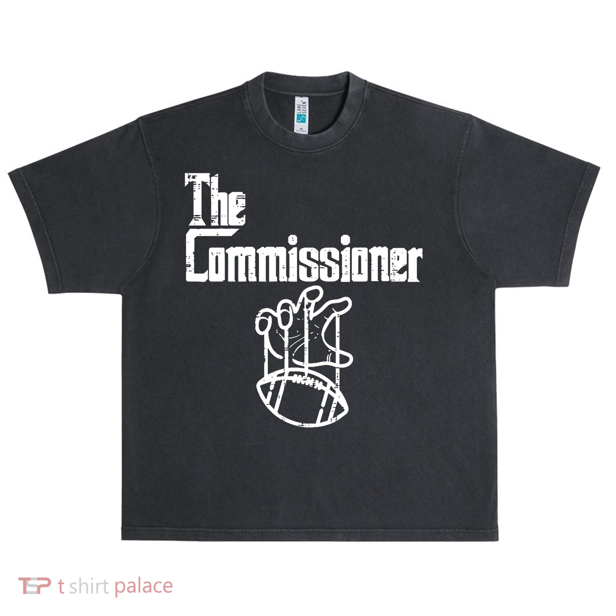 Fantasy Football The Commissioner Funny Urban Oversized Heavyweight T-Shirt