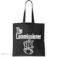 Fantasy Football The Commissioner Funny Tote Bag thumb 0