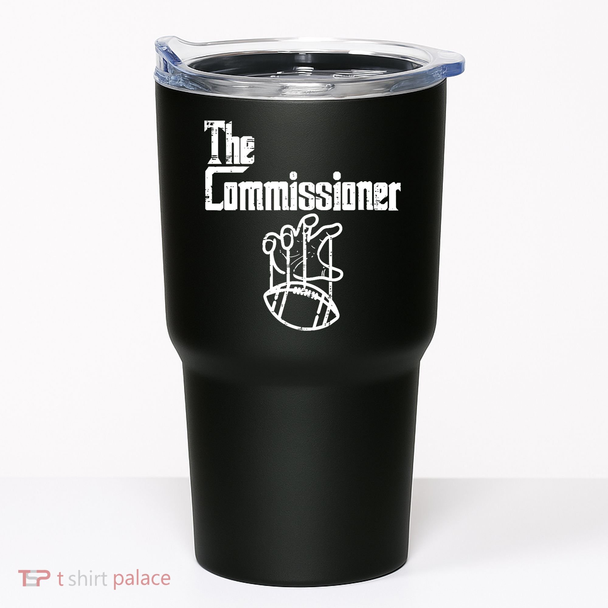 Fantasy Football The Commissioner Funny Tumbler