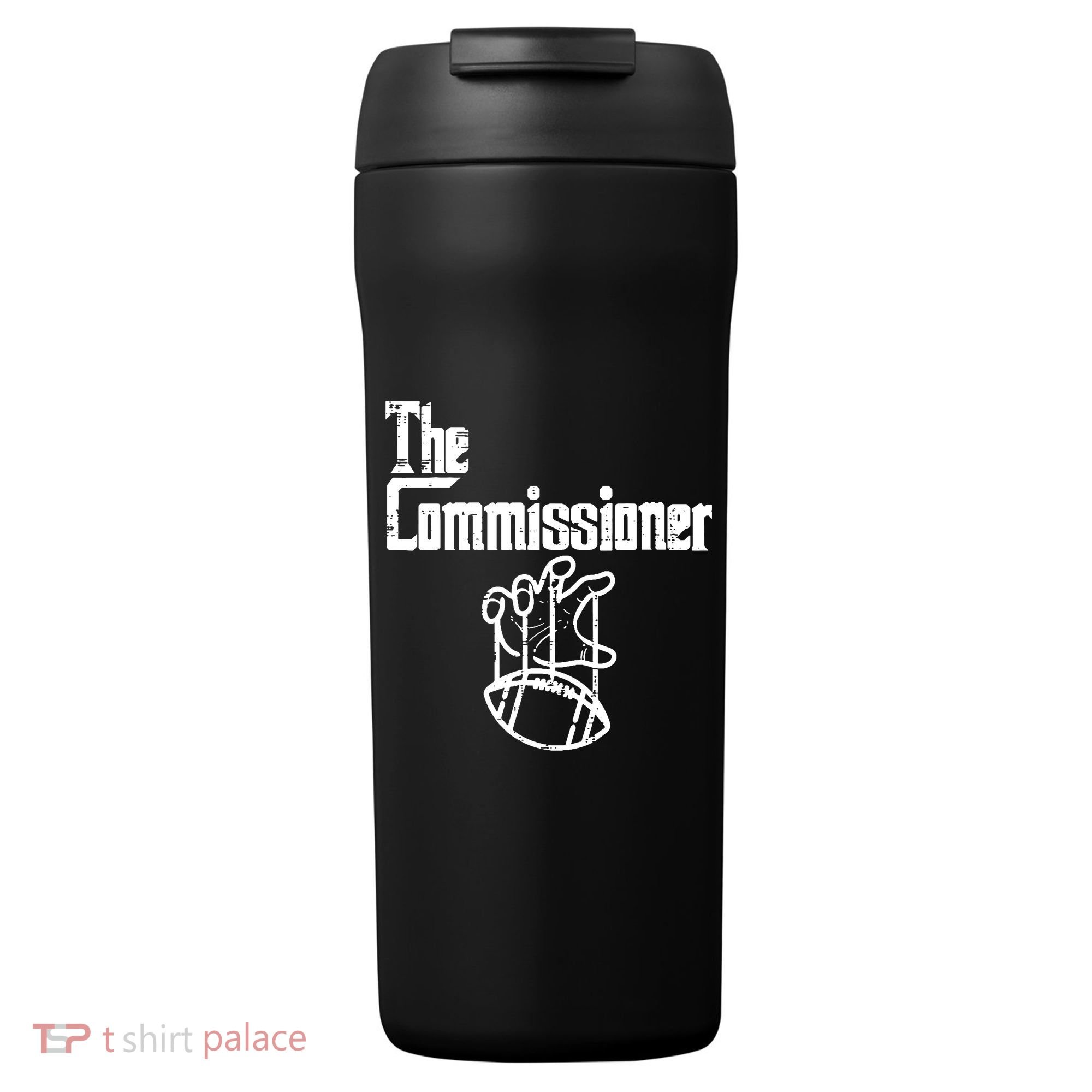 Fantasy Football The Commissioner Funny 24oz Duet Stainless Steel Tumbler