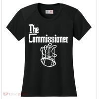 Fantasy Football The Commissioner Funny Women's Cooling Performance Crew T-Shirt thumb 0