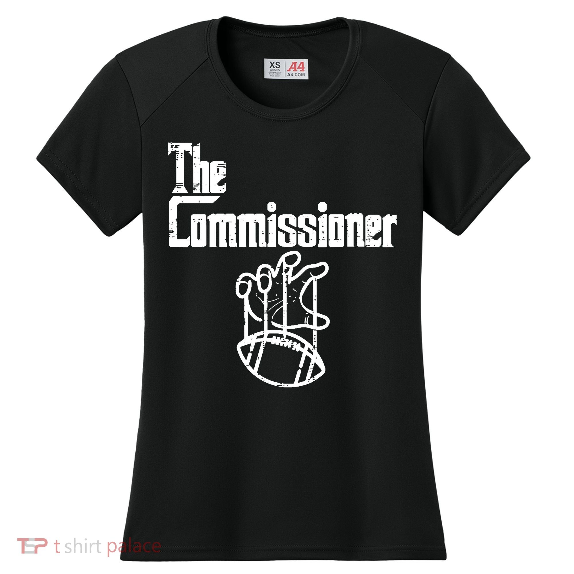 Fantasy Football The Commissioner Funny Women's Cooling Performance Crew T-Shirt