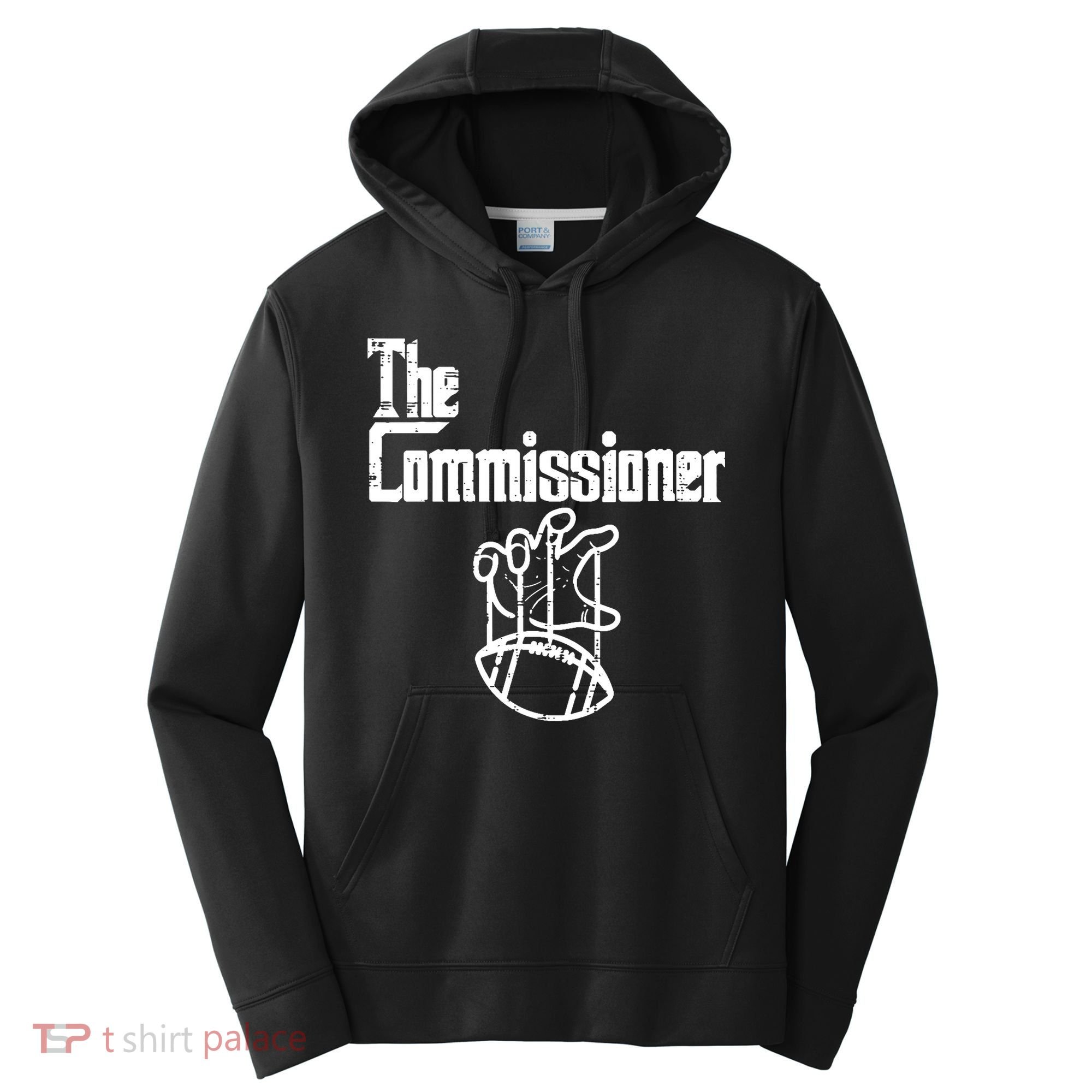 Fantasy Football The Commissioner Funny Performance Fleece Hoodie