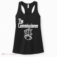Fantasy Football The Commissioner Funny Women's Tank Top thumb 0