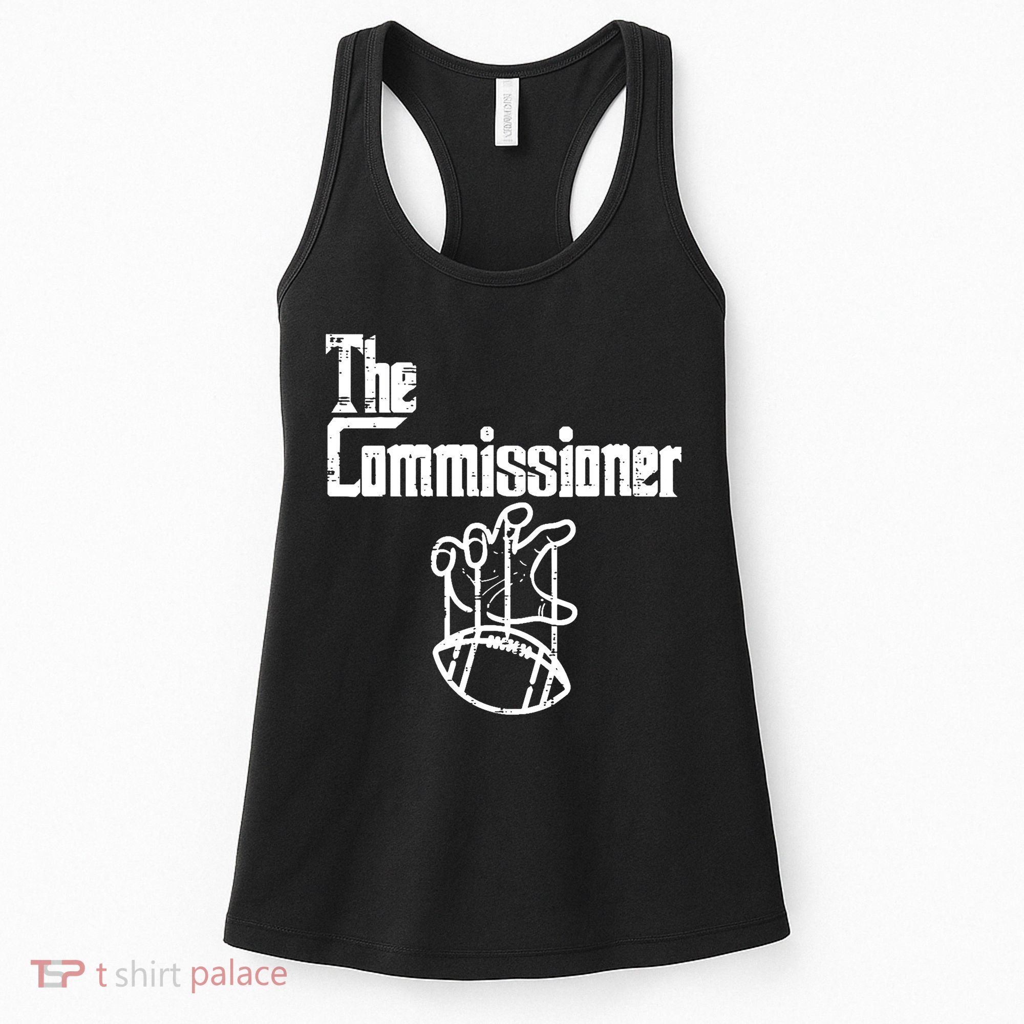 Fantasy Football The Commissioner Funny Women's Tank Top