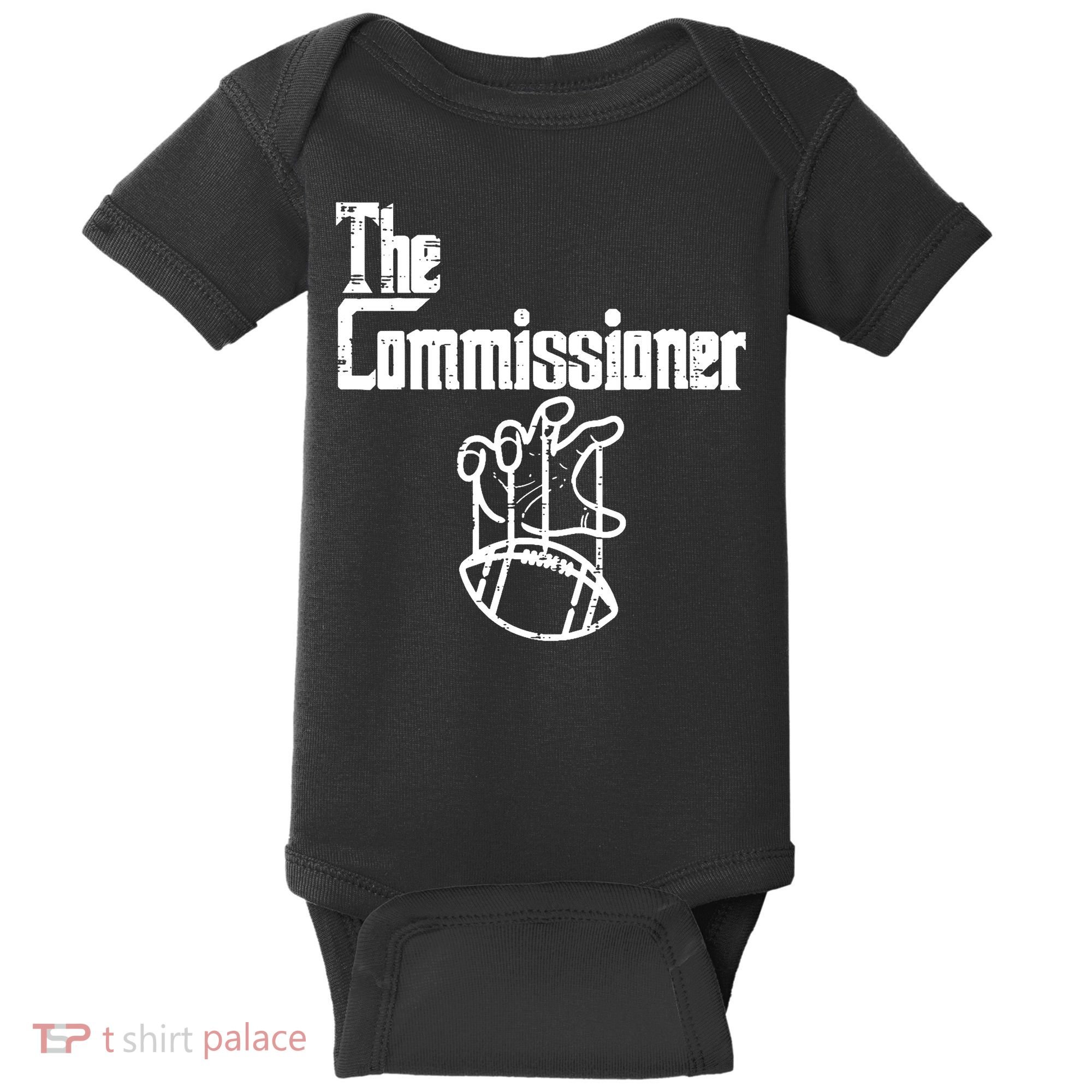 Fantasy Football The Commissioner Funny Baby Bodysuit
