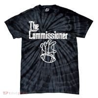 Fantasy Football The Commissioner Funny Tie-Dye T-Shirt thumb 0