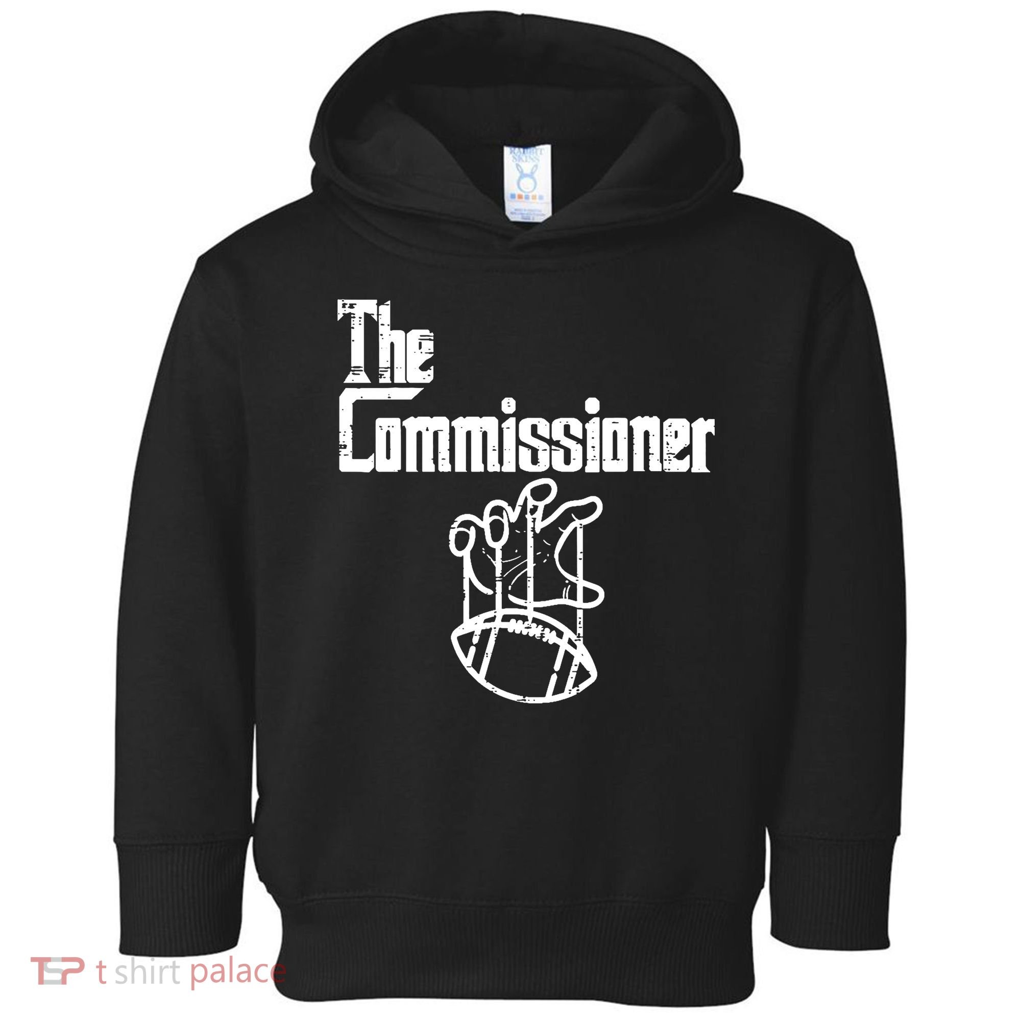 Fantasy Football The Commissioner Funny Toddler Hoodie