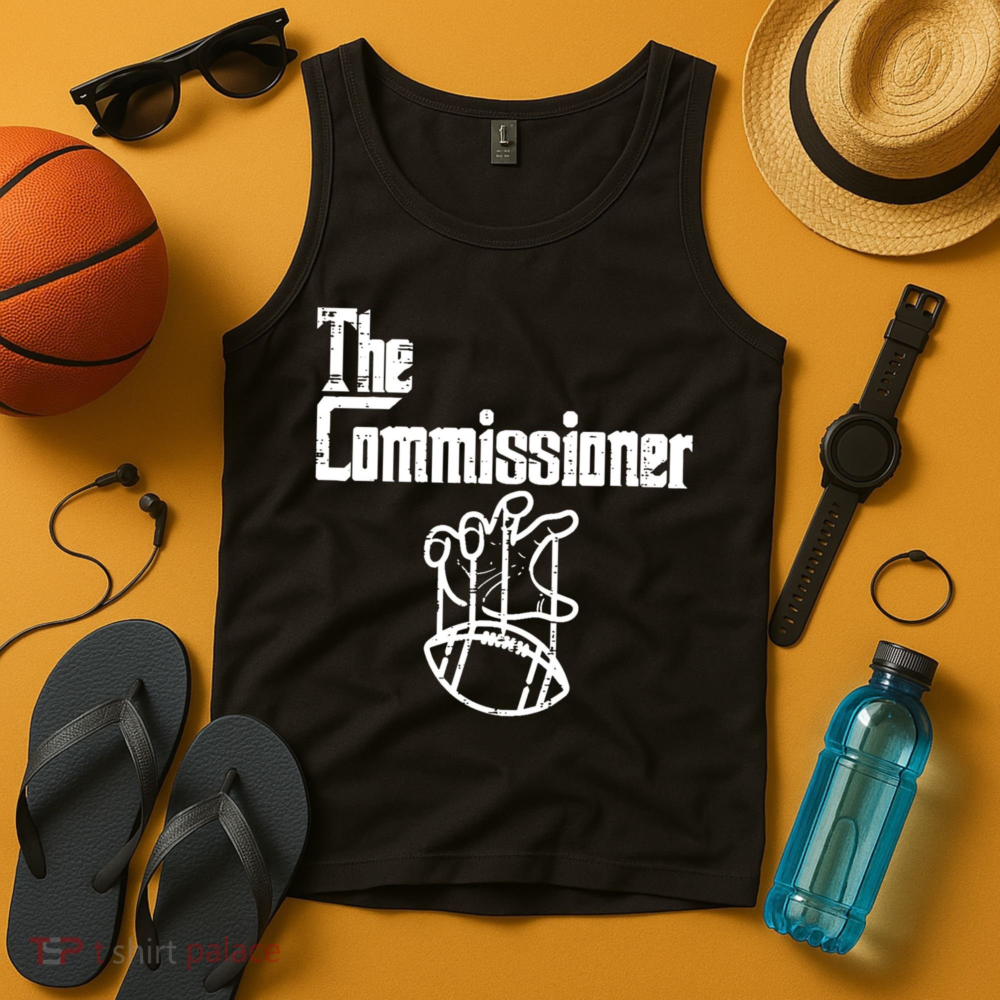 Fantasy Football The Commissioner Funny Tank Top
