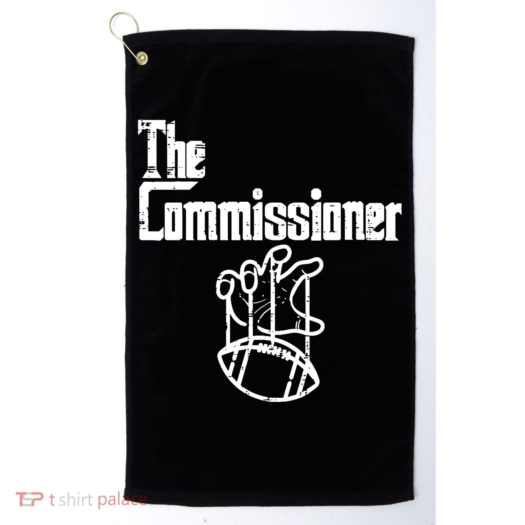 Fantasy Football The Commissioner Funny Golf Towel