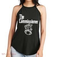 Fantasy Football The Commissioner Funny Women's Perfect Tri Rocker Tank thumb 2