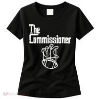 Fantasy Football The Commissioner Funny Women's T-Shirt thumb 0