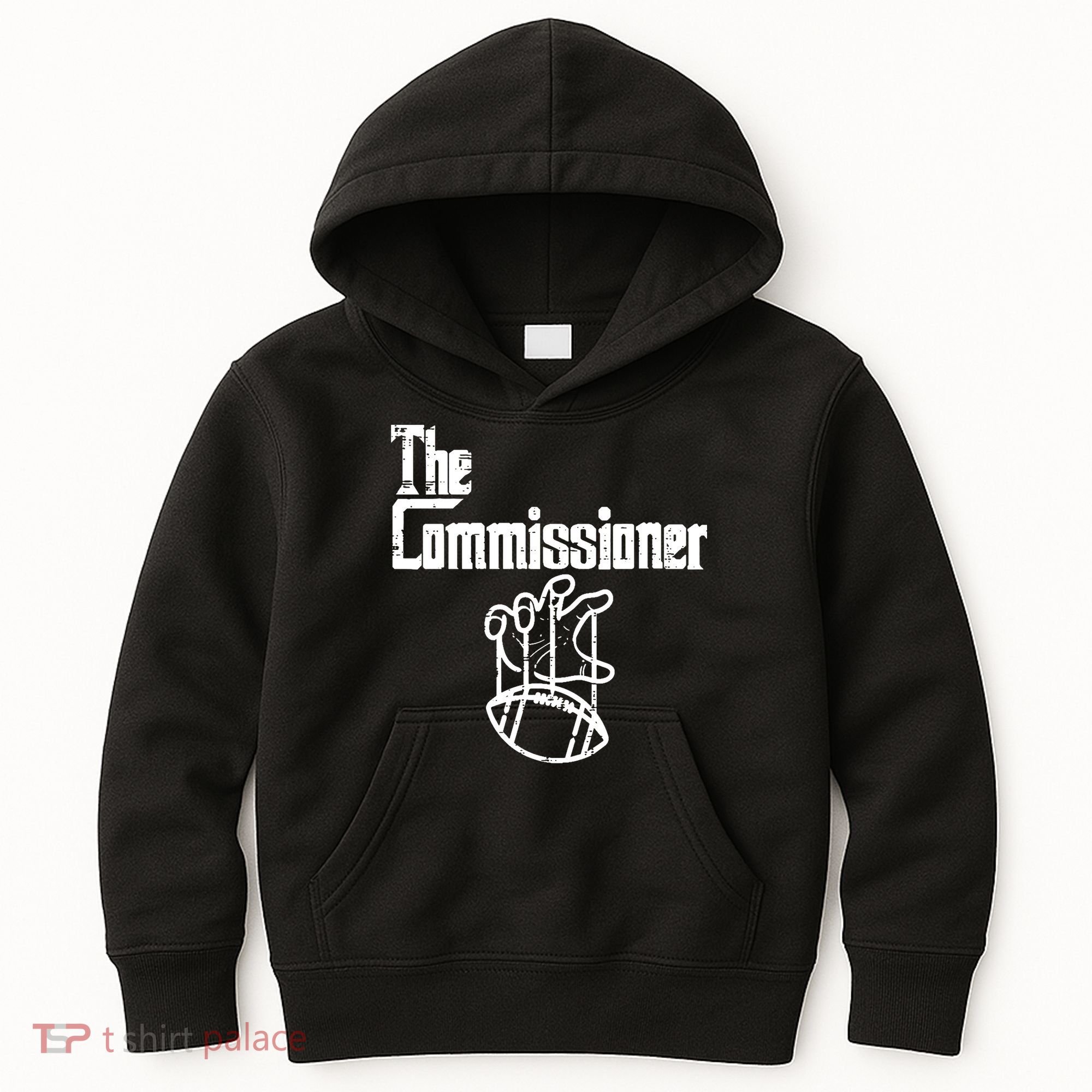 Fantasy Football The Commissioner Funny Kids Hoodie