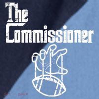 Fantasy Football The Commissioner Funny Raglan Baseball Sleeve Shirt thumb 2