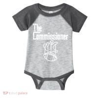 Fantasy Football The Commissioner Funny Infant Baby Jersey Bodysuit thumb 0