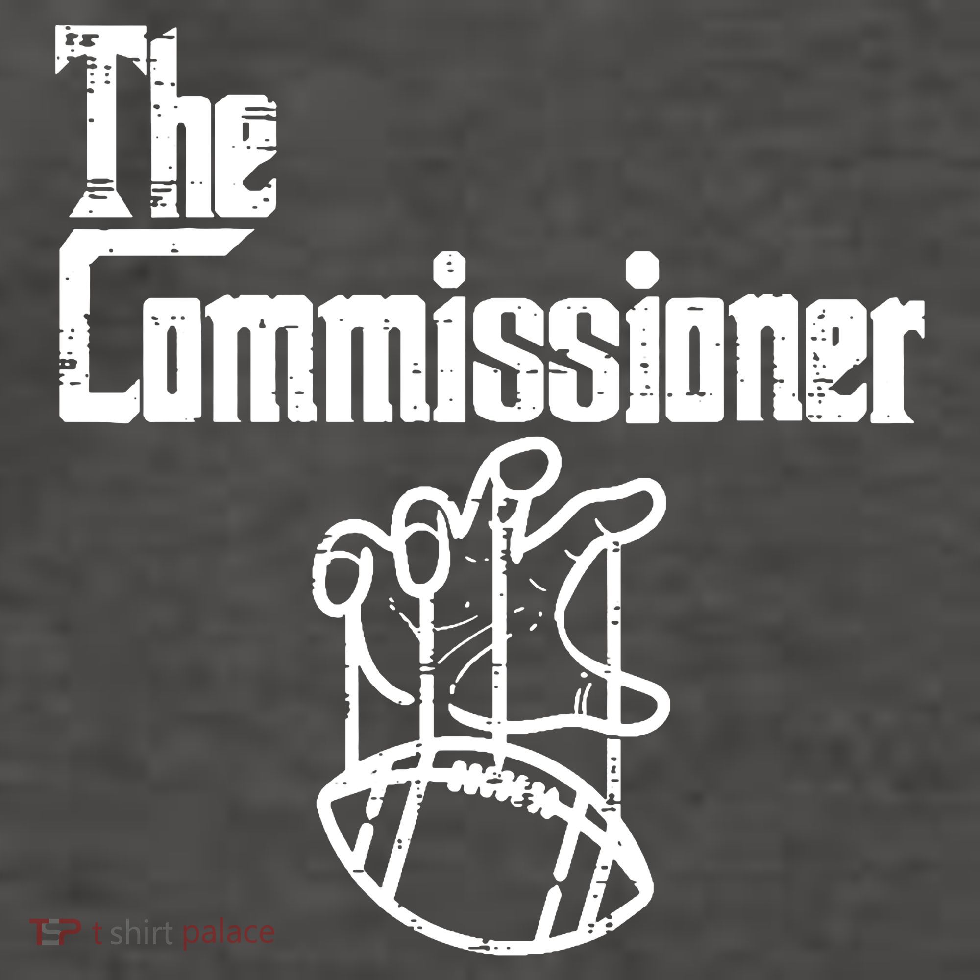 Fantasy Football The Commissioner Funny Vector Backpack