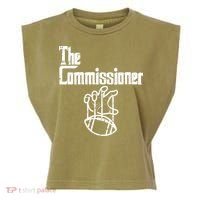 Fantasy Football The Commissioner Funny Garment-Dyed Women's Muscle Tee thumb 0