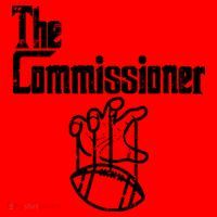 Fantasy Football The Commissioner Funny Santa Hat thumb 1