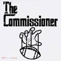 Fantasy Football The Commissioner Funny Garment-Dyed Sweatshirt thumb 2