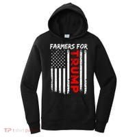 Farmers For Trump Take America Back Gift Women's Hoodie thumb 0