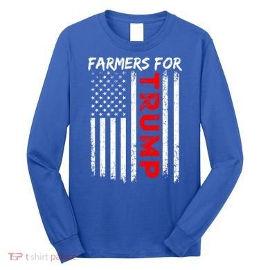 Farmers For Trump Take America Back Gift Long Sleeve Shirt