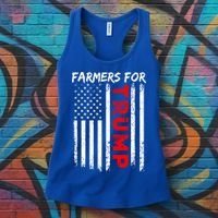 Farmers For Trump Take America Back Gift Women's Tank Top thumb 3