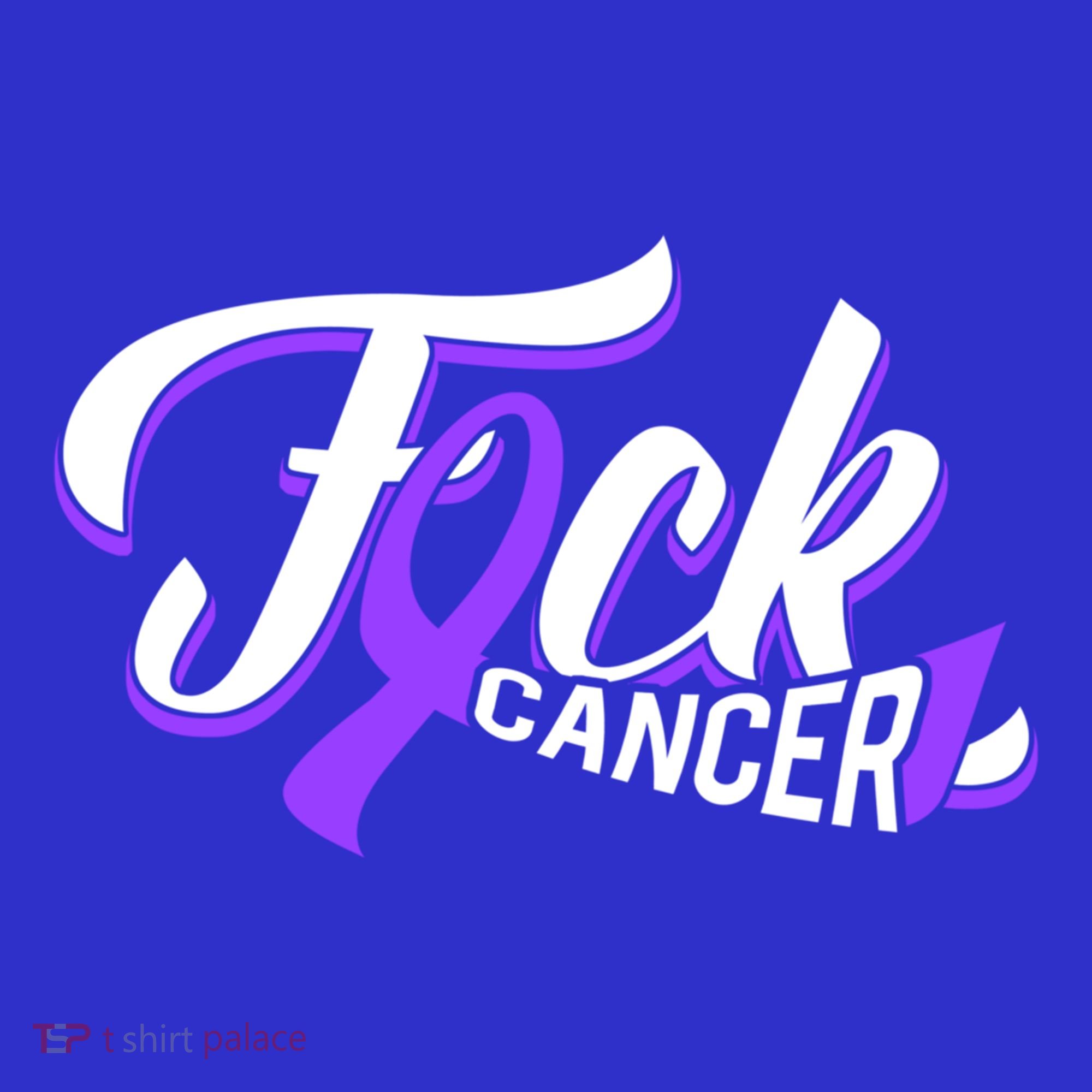 Funny Fuck Testicular Cancer Awareness Gift Cancer Warrior Meaningful Gift Polo