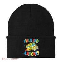 Funny Field Trip Anyone Beanie thumb 0