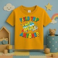 Funny Field Trip Anyone Toddler T-Shirt thumb 3