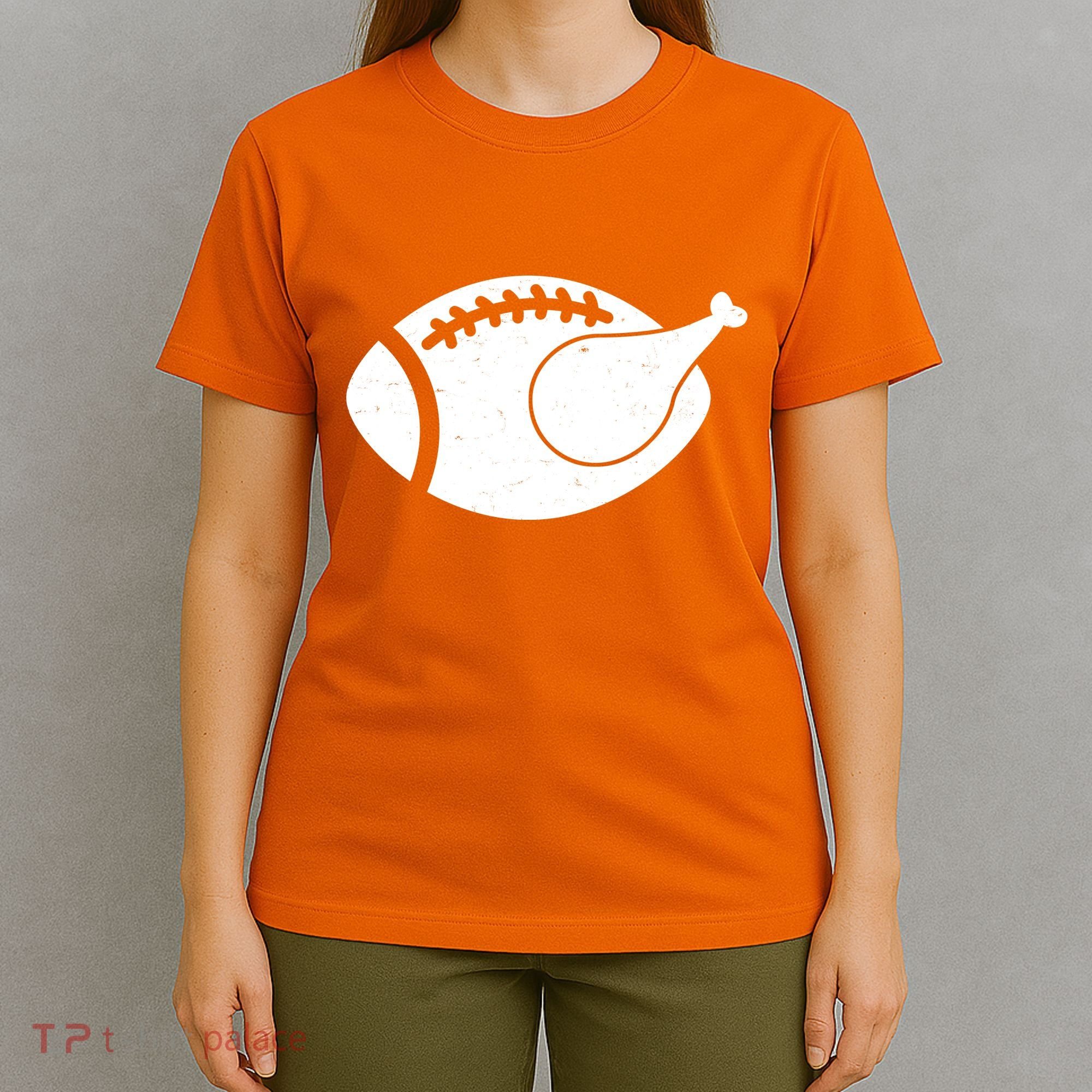Funny Football Turkey Thanksgiving Sports Fan T-Shirt