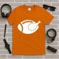 Funny Football Turkey Thanksgiving Sports Fan T-Shirt thumb 5