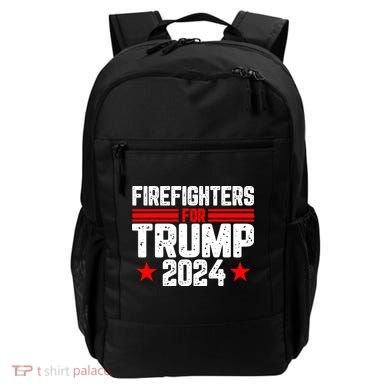 Firefighters For Trump 2024 Backpack