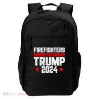 Firefighters For Trump 2024 Backpack thumb 0