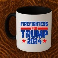 Firefighters For Trump 2024 Coffee Mug thumb 2