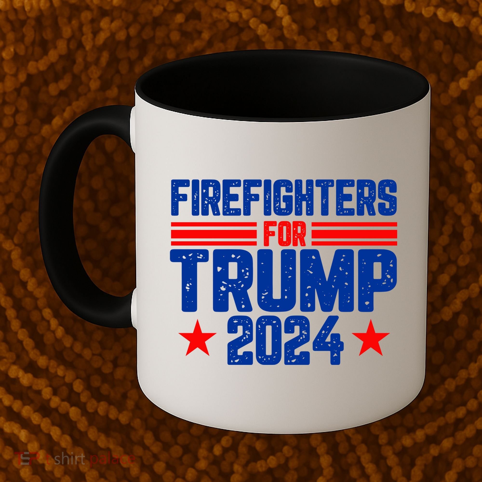 Firefighters For Trump 2024 Coffee Mug