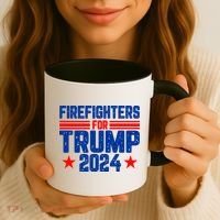 Firefighters For Trump 2024 Coffee Mug thumb 3