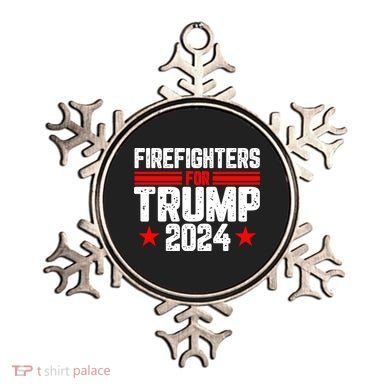 Firefighters For Trump 2024 Ornament
