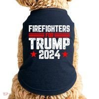 Firefighters For Trump 2024 Doggie Tank thumb 0