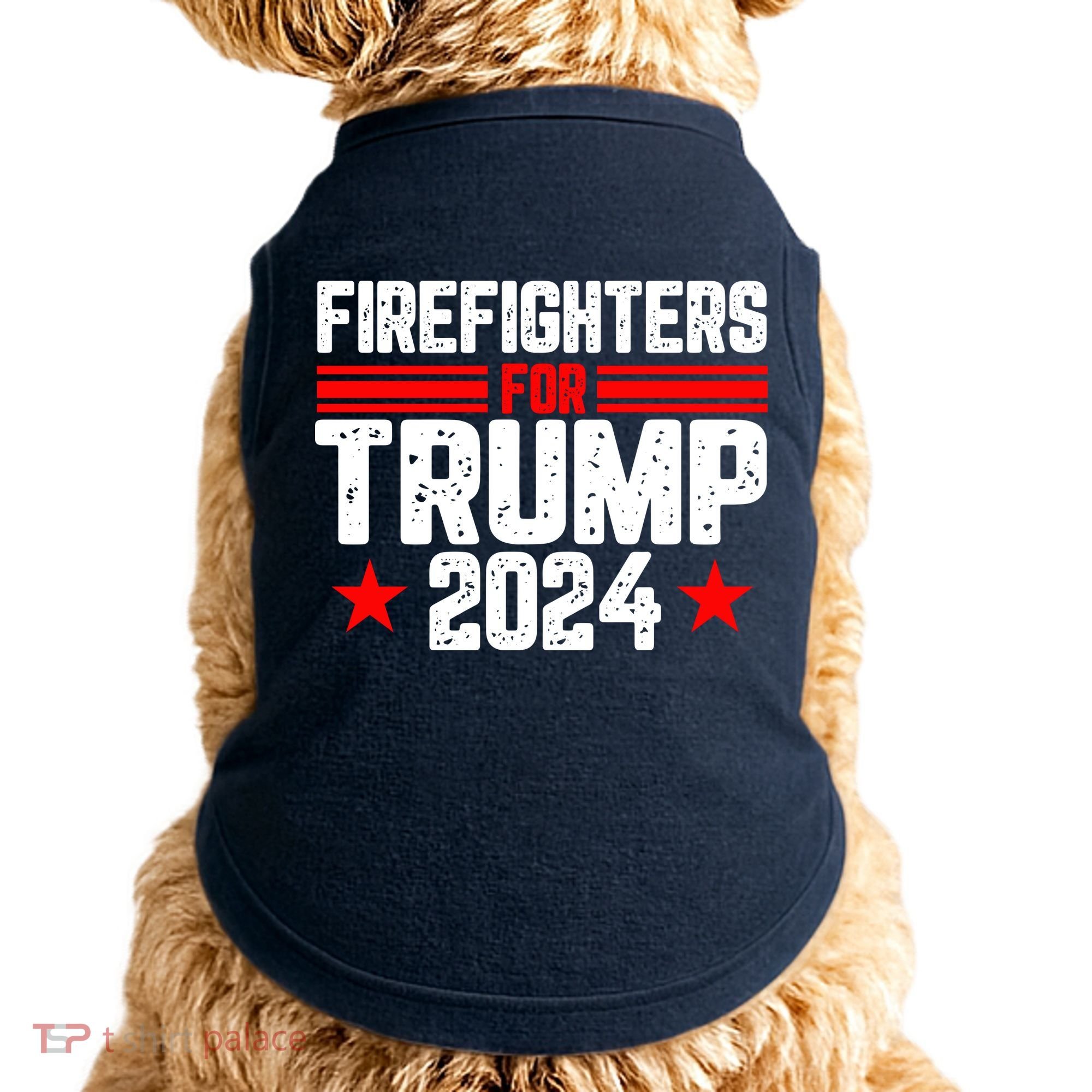 Firefighters For Trump 2024 Doggie Tank