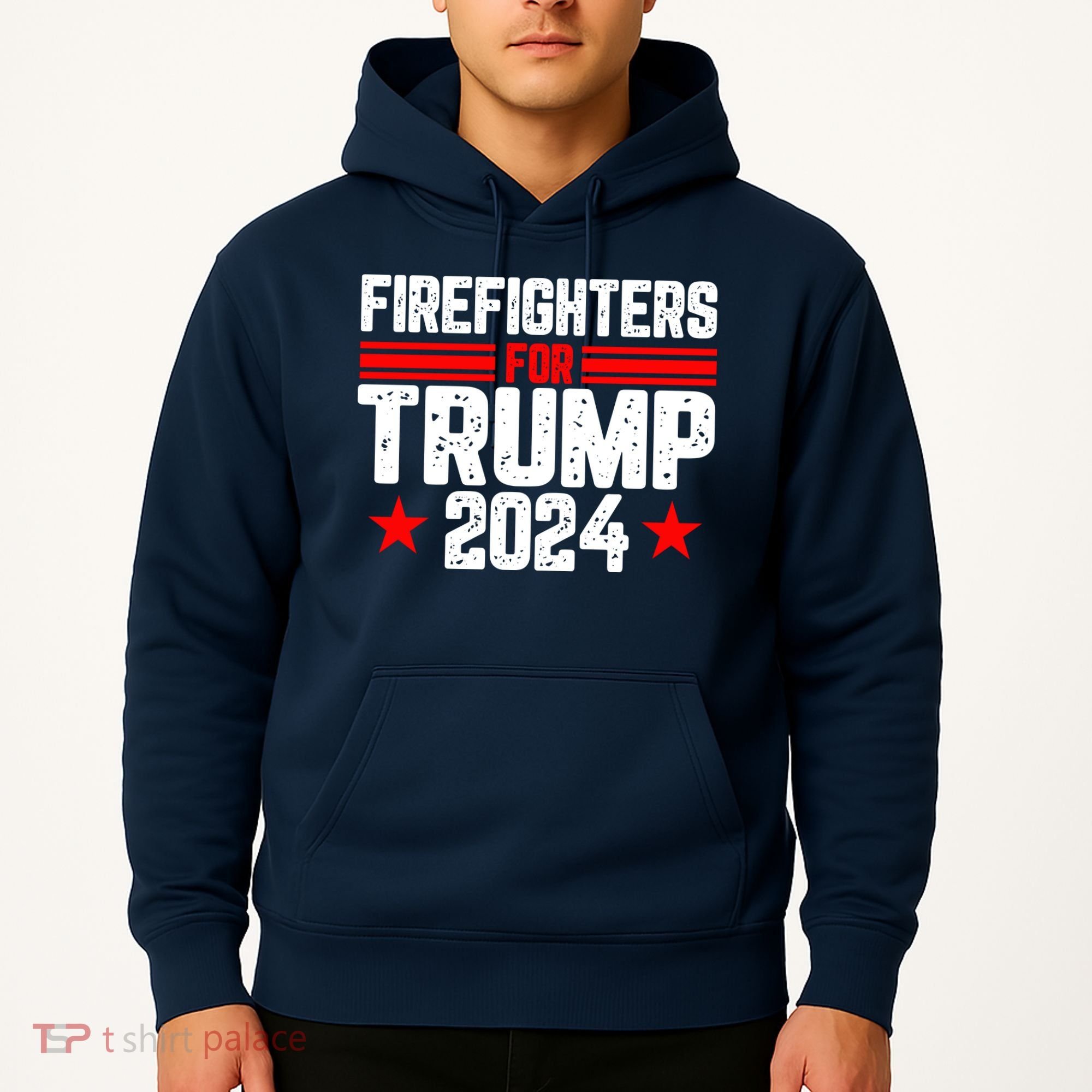 Firefighters For Trump 2024 Hoodie
