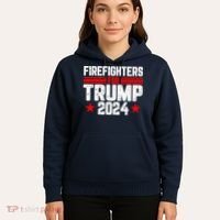 Firefighters For Trump 2024 Hoodie thumb 5
